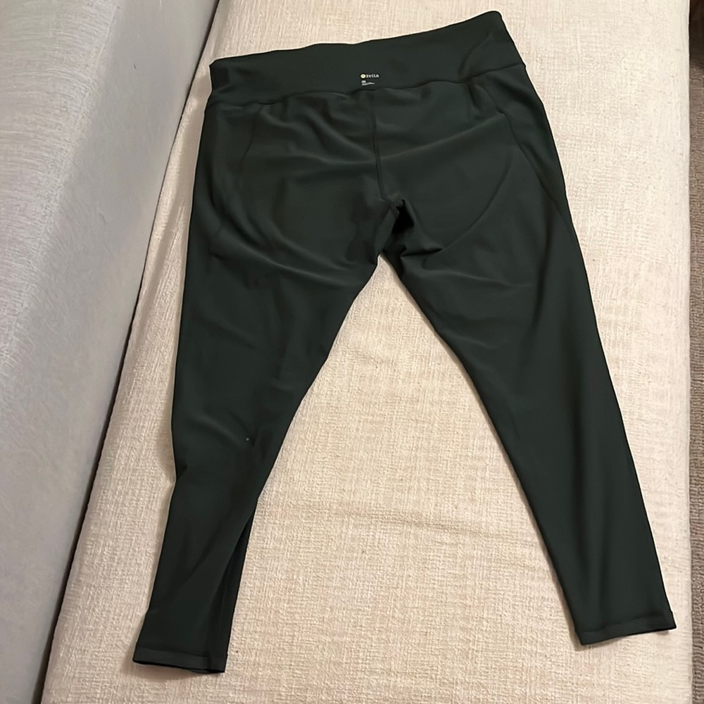 Zella green 3x workout leggings